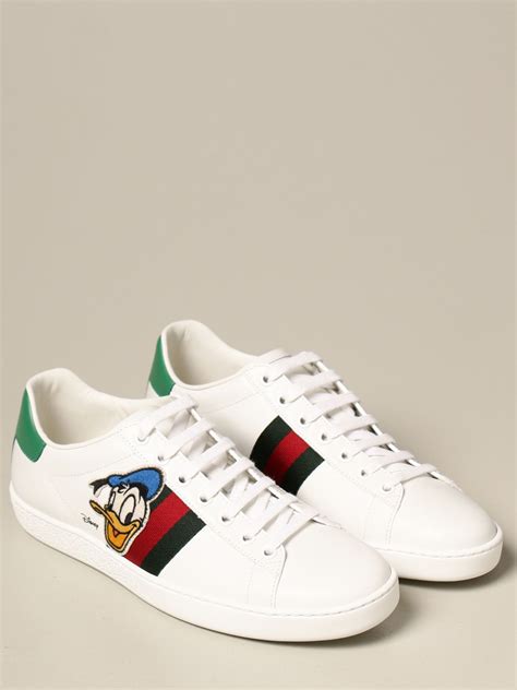 gucci disney sneakers|gucci disney donald duck shoes.